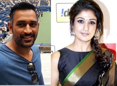 MS Dhoni Nayantara