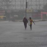 heavy rain