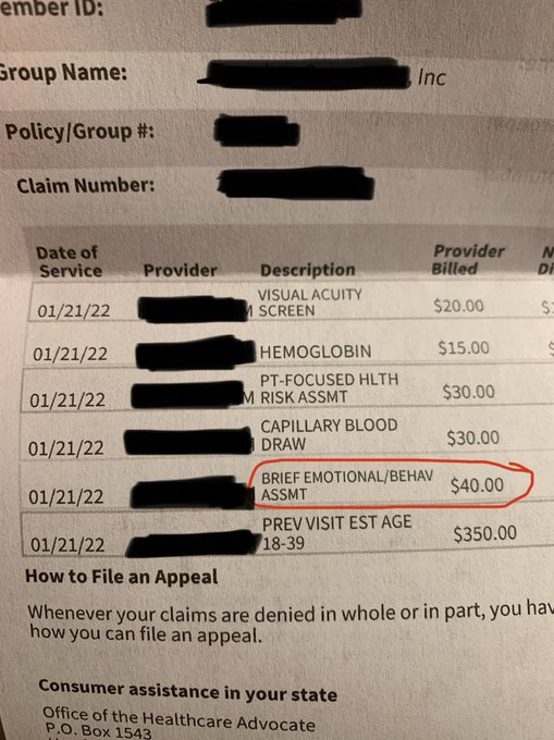 hospital bill