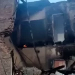 Missile on school