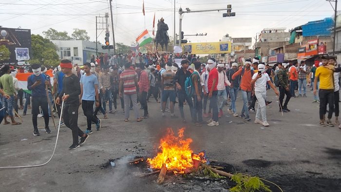 Agneepath Protest in Gwalior