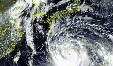 Typhoon Japan