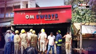 Fire Breaks Out In Sweet Shop