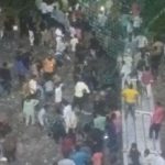 Hanging bridge collapse
