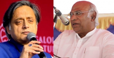 Tharoor -Kharge