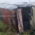 Bus Overturns