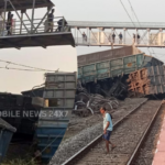 Goods Train Derails In Jajpur