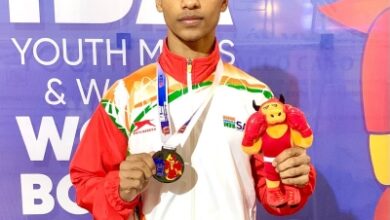 India bags gold