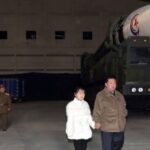 Kim with daughter
