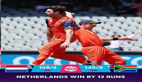 Netherland upset SA