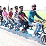Six seater cycle