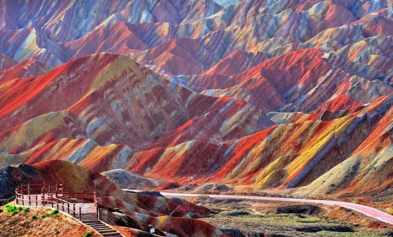 Rainbow Mountains