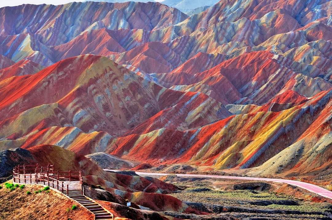 Rainbow Mountains