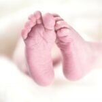 Baby delivered outside