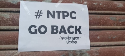 Joshimath NTPC face protest