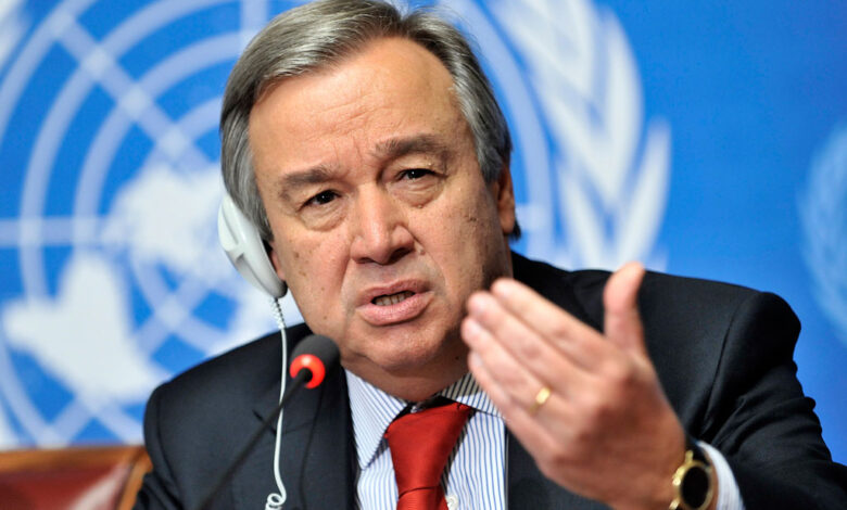 UN Chief Guteress