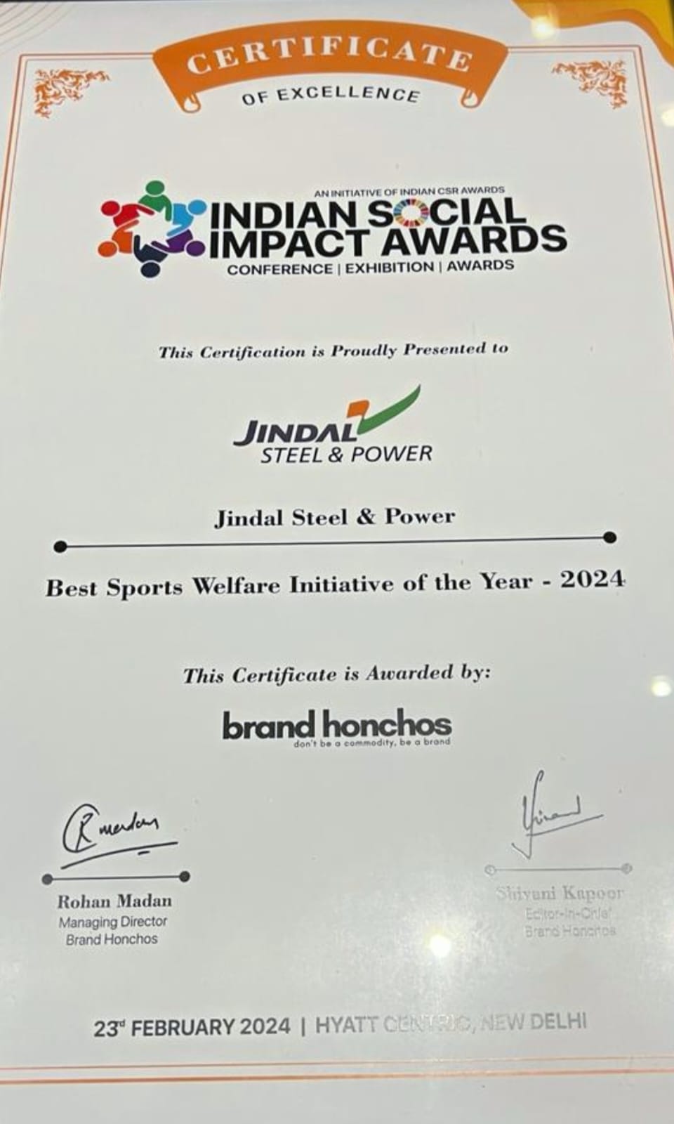 social impact award