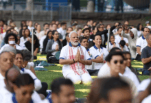 #InternationalYogaDay #YogaForPeace #YogaForOneEarthOneHealth #YogaWithPMModi #YogaDay2025 #GlobalYoga