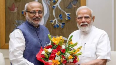 CP Radhakrishnan meets PM in Delhi after NDA's nomination for Vice President announced