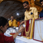 gold reached a record high