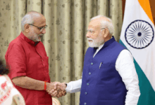 Narendra Modi congratulated CP Radhakrishnan