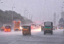 Heavy rain