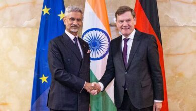 High-level meeting between External Affairs Minister Dr. S. Jaishankar and German Foreign Minister Johannes Waddefuhl