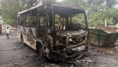 Bus Fire