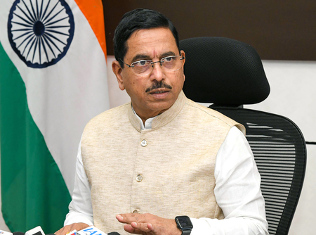 Union Consumer Affairs Minister Pralhad Joshi