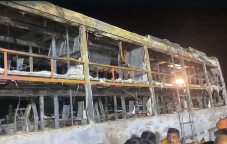Jaisalmer bus fire