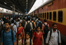 train passengers
