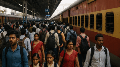 train passengers