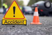 Road accident Students killed