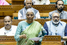 Finance Minister Nirmala Sitharaman