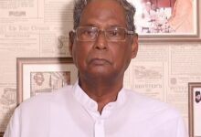 Senior Congress leader and former Union Minister Kanhu Charan Lenka
